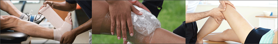 Athletic Trainers caring for sports injuries